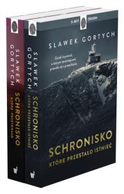 Schronisko Tom 1-2. Autor: Gortych Sławek. Dadada.pl Okładka książki Schronisko Tom 1-2