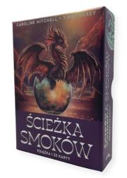 Ścieżka smoków. Autor: Caroline Mitchell. Dadada.pl Okładka książki Ścieżka smoków