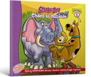 Scooby-Doo! Chaos w muzeum. Autor: Herman Gail. Dadada.pl Okładka książki Scooby-Doo! Chaos w muzeum