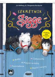 Sekretnik Sigge. Autor: Lin Hallberg. Dadada.pl Okładka książki Sekretnik Sigge