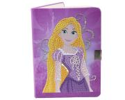 Opakowanie Sekretny Pamiętnik z mozaiką diamentową Roszpunka