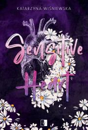 Sensitive Heart. Autor: Katarzyna Wiśniewska. Dadada.pl Okładka książki Sensitive Heart