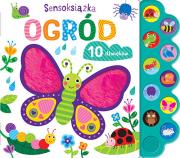 Sensoksiążka Ogród. Autor: Opracowanie zbiorowe. Dadada.pl Okładka książki Sensoksiążka Ogród