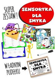 Sensoryka dla smyka. Autor:   Praca zbiorowa. Dadada.pl Okładka książki Sensoryka dla smyka