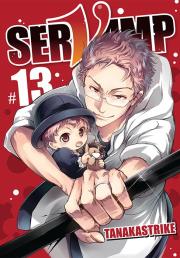 Servamp. Tom 13. Autor: TanakaStrike. Dadada.pl Okładka książki Servamp. Tom 13