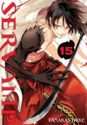 Servamp. Tom 15. Autor: TanakaStrike. Dadada.pl Okładka książki Servamp. Tom 15