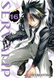 Servamp. Tom 16. Autor: TanakaStrike. Dadada.pl Okładka książki Servamp. Tom 16