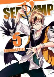 Servamp. Tom 5. Autor: TanakaStrike. Dadada.pl Okładka książki Servamp. Tom 5