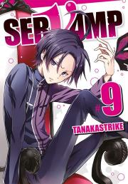 Servamp. Tom 9. Autor: TanakaStrike. Dadada.pl Okładka książki Servamp. Tom 9