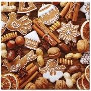 Opakowanie Serwetki Pierniki 33x33cm 20szt