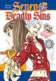 Seven Deadly Sins. Tom 3. Autor: Nakaba Suzuki. Dadada.pl Okładka książki Seven Deadly Sins. Tom 3