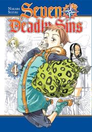 Seven Deadly Sins. Tom 4. Autor: Nakaba Suzuki. Dadada.pl Okładka książki Seven Deadly Sins. Tom 4
