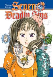 Seven Deadly Sins. Tom 5. Autor: Nakaba Suzuki. Dadada.pl Okładka książki Seven Deadly Sins. Tom 5