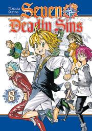 Seven Deadly Sins. Tom 8. Autor: Nakaba Suzuki. Dadada.pl Okładka książki Seven Deadly Sins. Tom 8