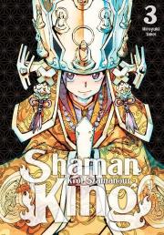 Shaman King. Tom 3. Autor: Hiroyuki Takei. Dadada.pl Okładka książki Shaman King. Tom 3
