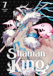 Shaman King. Tom 7. Autor: Hiroyuki Takei. Dadada.pl Okładka książki Shaman King. Tom 7