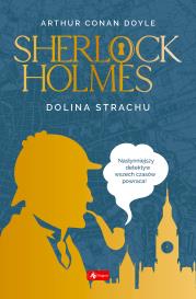 Sherlock Holmes Dolina strachu - uszkodzone. Autor: Doyle Arthur Conan. Dadada.pl Okładka książki Sherlock Holmes Dolina strachu - uszkodzone