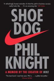 Shoe Dog. Autor: Phil Knight. Dadada.pl Okładka książki Shoe Dog