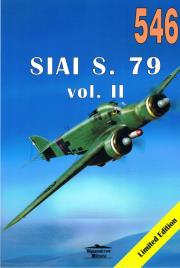 SIAI S. 79 vol. II nr 546. Autor: Janusz Ledwoch. Dadada.pl Okładka książki SIAI S. 79 vol. II nr 546