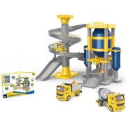 Silos z pojazdami budowlanymi. Wydawca: Trifox. Dadada.pl Opakowanie Silos z pojazdami budowlanymi