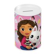 Opakowanie Skarbonka metalowa koci domek Gabi