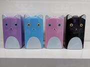 Opakowanie Skarbonka metalowa Kotek z kłódką MIX