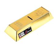 Opakowanie Skarbonka sztabka złota Dom z papieru