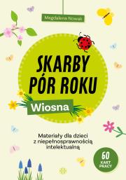 Skarby pór roku. Wiosna. Autor: Nowak Magdalena. Dadada.pl Okładka książki Skarby pór roku. Wiosna