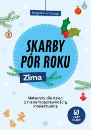 Skarby pór roku. Zima. Autor: Nowak Magdalena. Dadada.pl Okładka książki Skarby pór roku. Zima