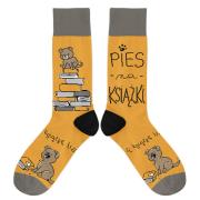 Opakowanie Skarpetki Pies na książki 34/37