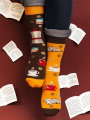 Opakowanie Skarpety Książki i kawa 39-42