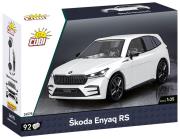 Skoda Enyaq RS. Wydawca: Cobi. Dadada.pl Opakowanie Skoda Enyaq RS
