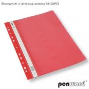 Opakowanie Skoroszyt A4 z perforacją czerwony (20szt)