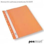 Opakowanie Skoroszyt A4 z perforacją pomarańczowy (20szt)