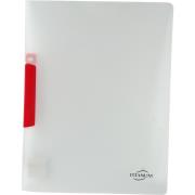 Opakowanie Skoroszyt z klipem A4 czerwony