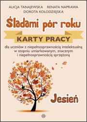 Śladami pór roku jesień. Autor: Alicja Tanajewska, Kołodziejska Dorota. Dadada.pl Okładka książki Śladami pór roku jesień