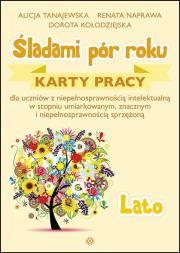 Śladami pór roku lato. Autor: Alicja Tanajewska, Kołodziejska Dorota. Dadada.pl Okładka książki Śladami pór roku lato