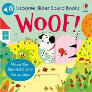 Slider Sound Books Woof!. Autor: Taplin Sam. Dadada.pl Okładka książki Slider Sound Books Woof!