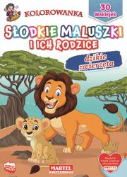 Słodkie maluszki i ich rodzice. Dzikie zwierzęta. Autor: HUBERT WŁODARCZYK. Dadada.pl Okładka książki Słodkie maluszki i ich rodzice. Dzikie zwierzęta