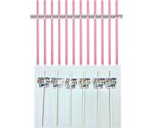 Opakowanie Słomki papierowe B-Day 12szt