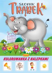 Słonik Trąbek. Autor: Kaliska Zofia, Ernest Błędowski. Dadada.pl Okładka książki Słonik Trąbek