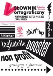 Okładka książki Słownik ortograficzny współczesnego języka polskiego z poradnikiem