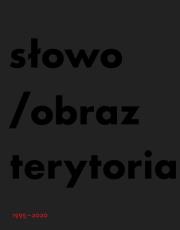 Okładka książki słowo/obraz terytoria. Autoportret wydawnictwa