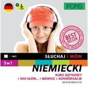 Słuchaj i mów. Niemiecki A1/B1 5w1 w.2. Autor:   Praca zbiorowa. Dadada.pl Okładka książki Słuchaj i mów. Niemiecki A1/B1 5w1 w.2