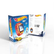 Opakowanie Smartwatch dla dziecka z połączeniami głosowymi KiDiZ Hot Wheels