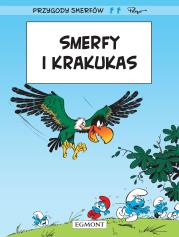 Smerfy Komiks. Smerfy i Krakukas. Autor: Maria Mosiewicz, Peyo. Dadada.pl Okładka książki Smerfy Komiks. Smerfy i Krakukas