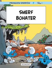 Smerfy. Smerf Bohater. Autor: Alain Jost, Thierry Culliford. Dadada.pl Okładka książki Smerfy. Smerf Bohater