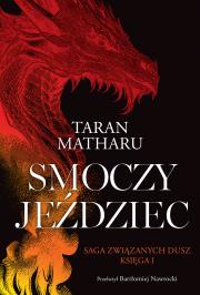 Smoczy jeździec. Autor: Taran Matharu. Dadada.pl Okładka książki Smoczy jeździec