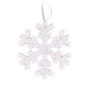 Opakowanie Śnieżynka lśniąca 20cm