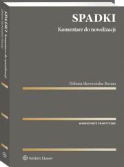 Okładka książki Spadki. Komentarz do nowelizacji